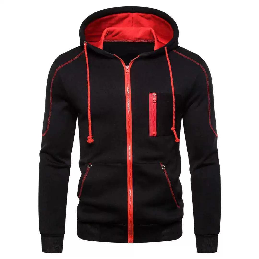 Men’s Zip-Up Jacket – Hoodie Sweatshirt Coat for Men - ClubOn