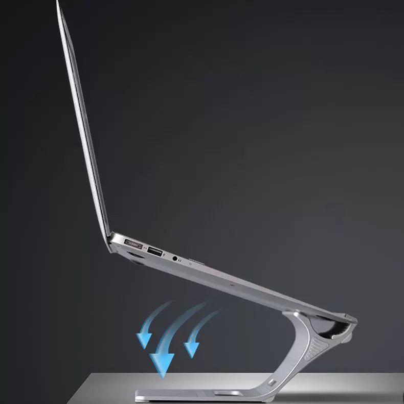 Suspended Aluminum Alloy Laptop Stand - Enhanced Heat Dissipation - ClubOn