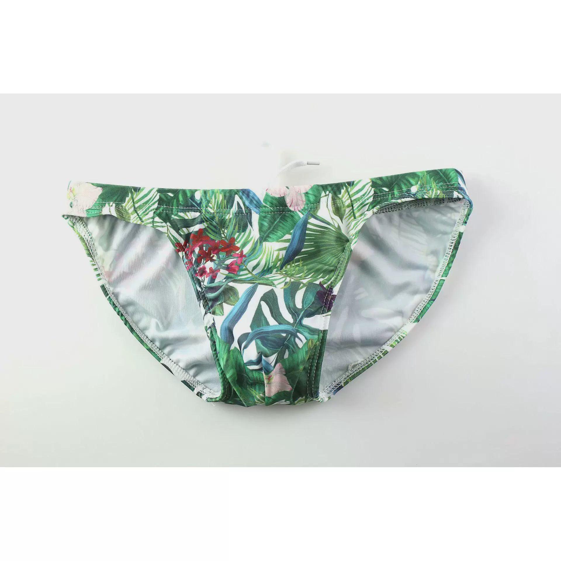 Print Bikini Swimwear | Sexy Men's Swim Briefs - ClubOn