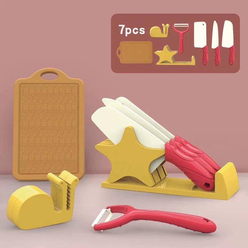 Kids' Pretend Kitchen Playset – Toddler Cooking Toy Accessories - ClubOn