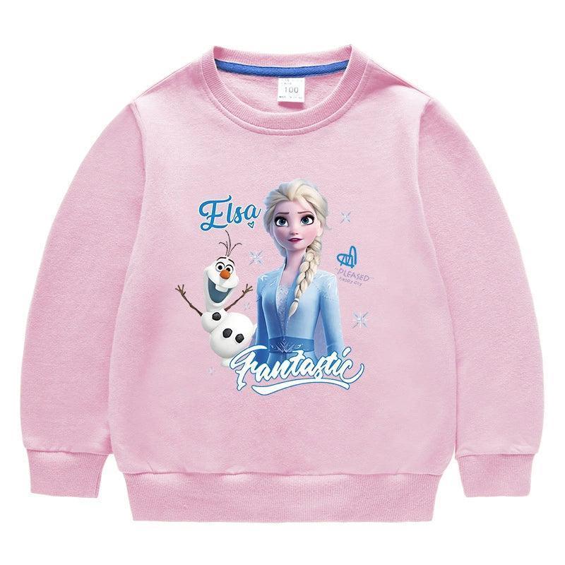 Children's Frozen Sweatshirt – Girls' Tops for Autumn & Spring - ClubOn