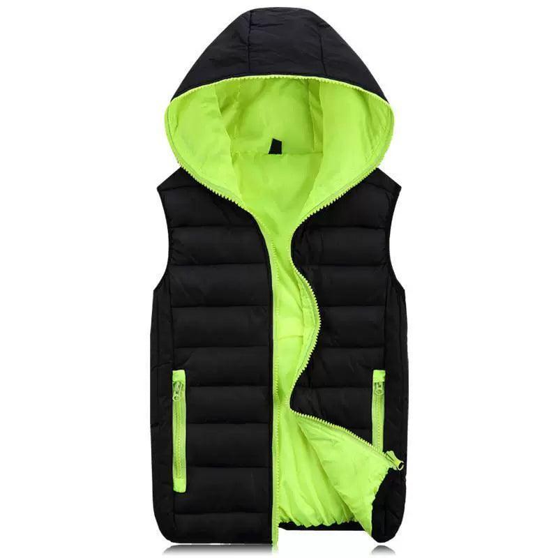 Men’s Puffer Down Waistcoat – Winter Vest Jacket Coat - ClubOn