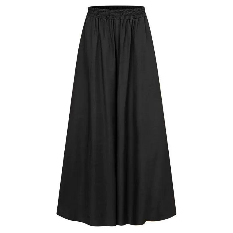 Women’s Skirt Pants - Plus Size Loose Pant Dress for Ladies - ClubOn