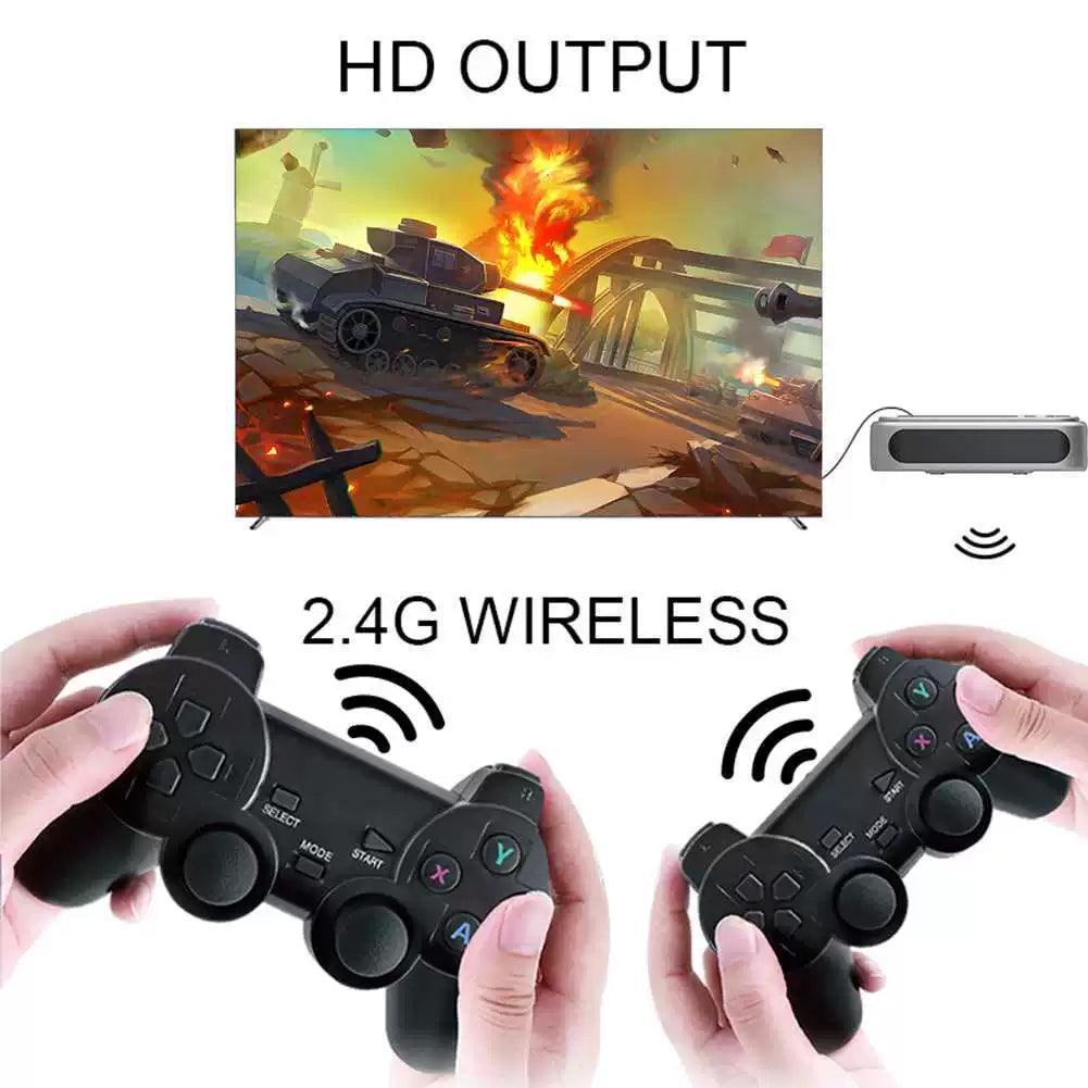 Retro Game Console with Wireless Controller - ClubOn