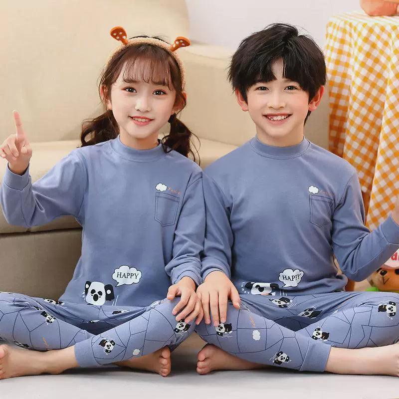 Autumn & Winter Kids Pajamas Set – Baby Girl & Boy Clothes - ClubOn