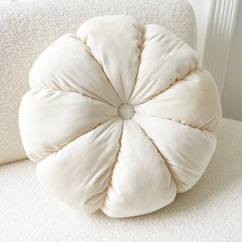Manyuejia INS Girly Pillow – Cute Round Backrest & Waist Cushion Cover - ClubOn