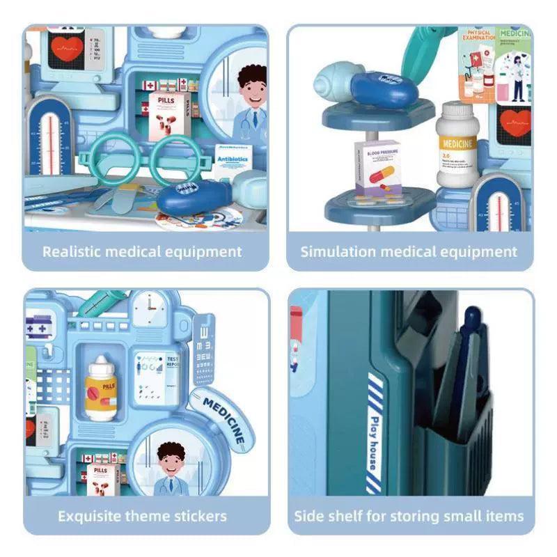 Kids' Doctor & Kitchen Playset – Medical and Cooking Pretend Toys - ClubOn