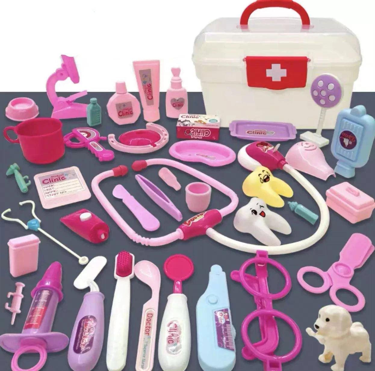 Little Doctor & Nurse Toy Set – Pretend Play House Kit - ClubOn