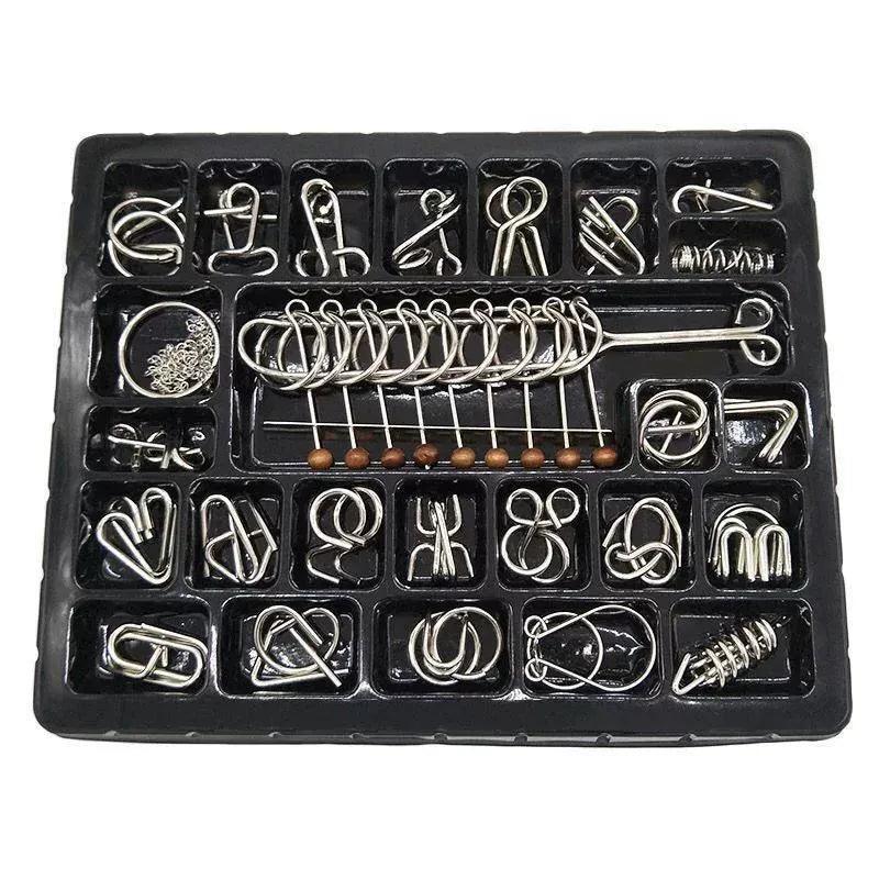 Puzzle Toys Intellectual Unlocking Set – Brain Teasers for Kids - ClubOn