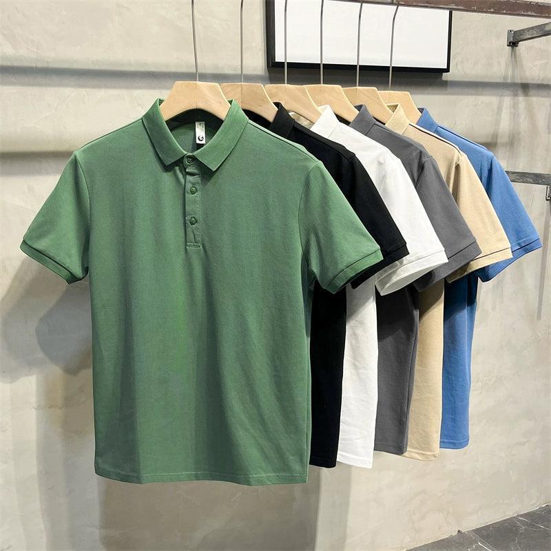 Men's Polo Shirt Cotton T-Shirt for Casual and Business Wear - ClubOn