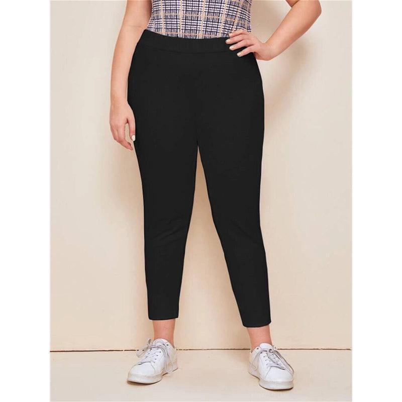 Plus Size Women Pants – Casual Big Ladies Trousers - ClubOn