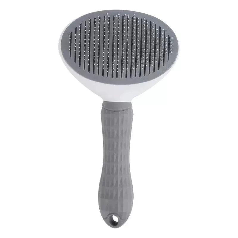 Pet Cat Hair Brush & Dog Comb - Grooming and Care Stainless Steel - ClubOn