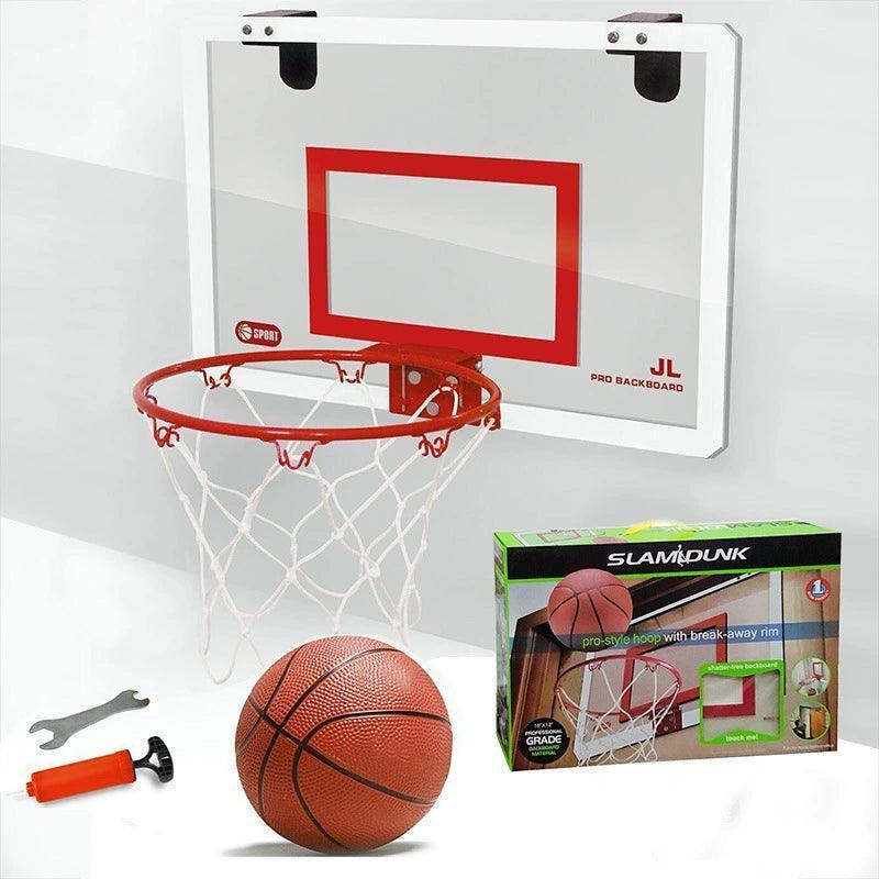Punch-Free Hanging Door Basketball Board – Mini Indoor Hoop - ClubOn