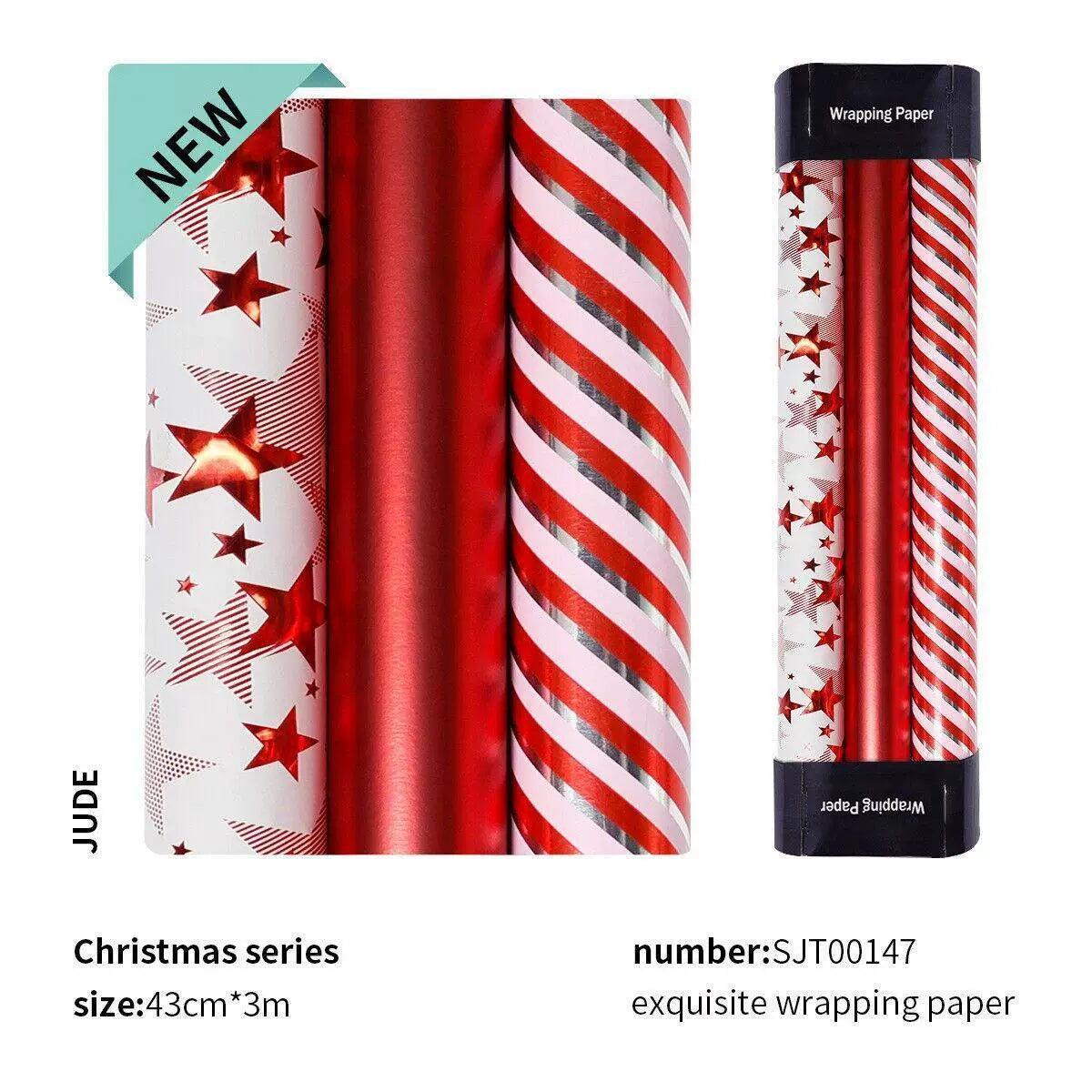 Christmas Wrapping Paper – Festive Gift Packaging for Presents - ClubOn