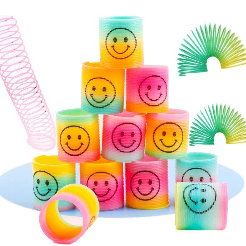 Mini Happy Smiley Rainbow Circle Toy – Children's Day Gift for Kindergarten - ClubOn