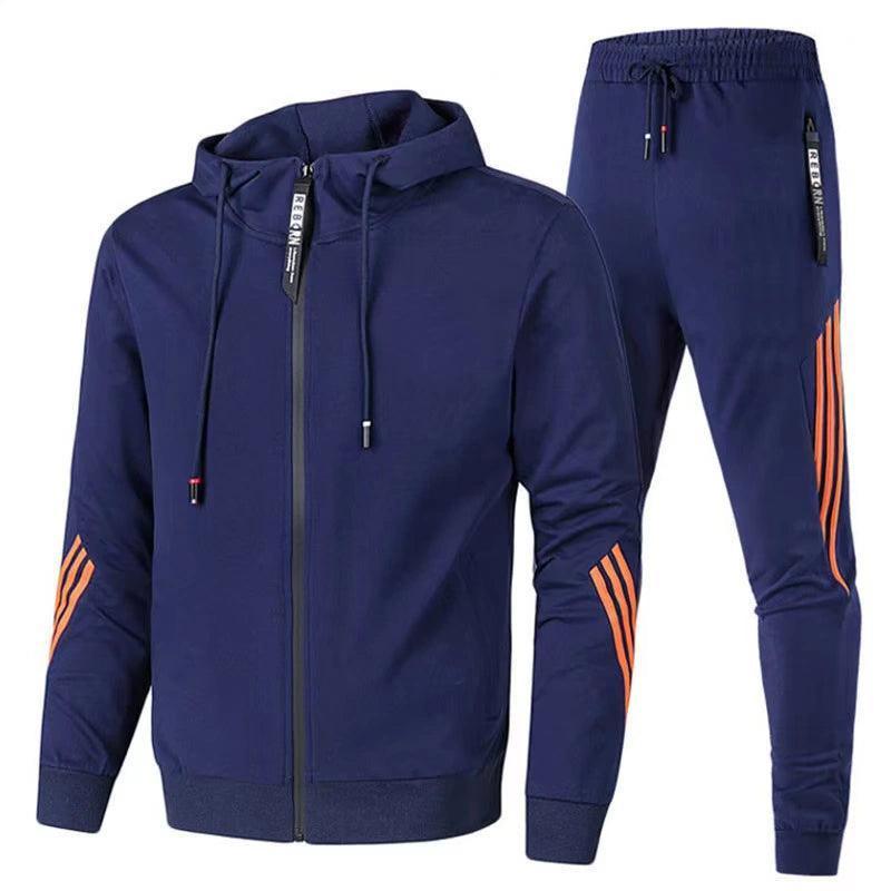 Men's Tracksuit Set – Hoodie, Jacket & Sweatpants Pants Set - ClubOn