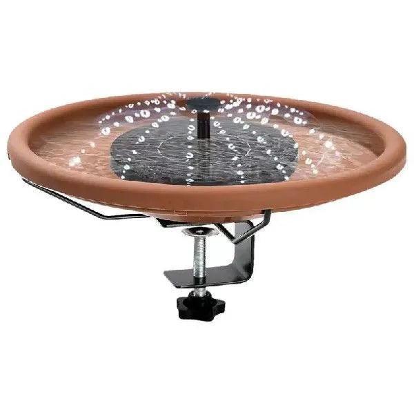 Deck-Mounted Bird Bath & Feeder - Railing Birdbaths for Gardens - ClubOn