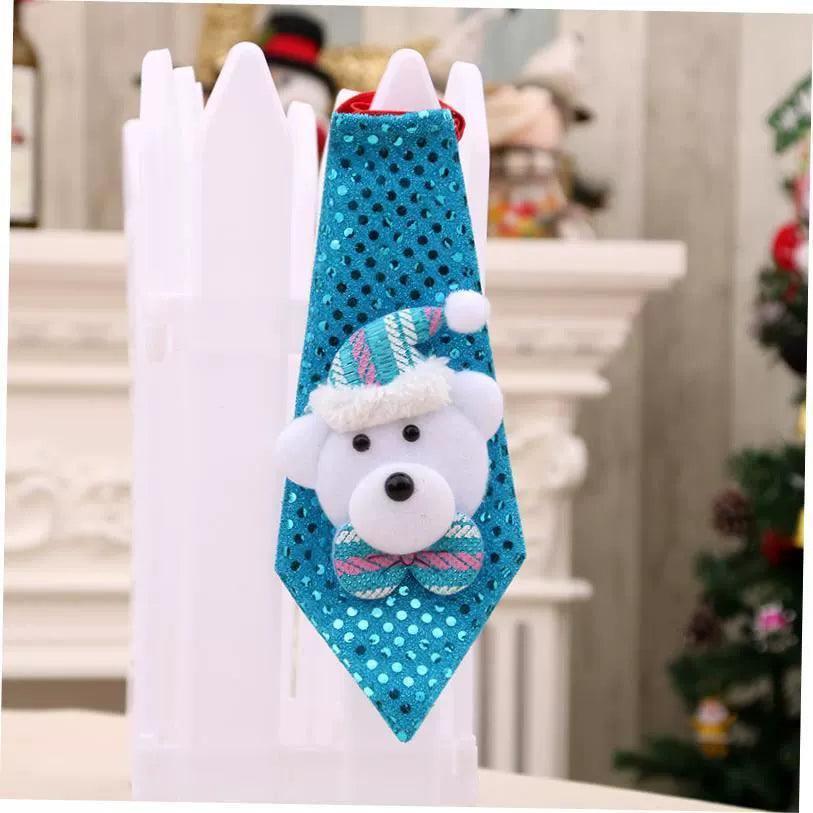 Creative Christmas Sequin Tie – Holiday Tree Décor & Gifts - ClubOn