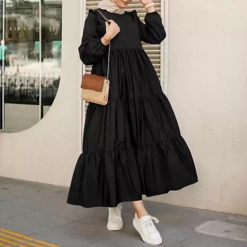 Winter Plus Size Maxi Dress for Women – Long Elegant Dresses - ClubOn
