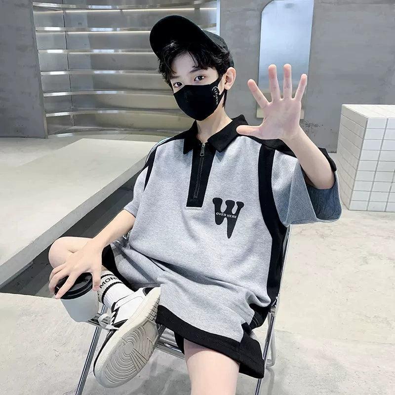 Boys Summer Sports Suit – Thin Style & Trendy Look - ClubOn