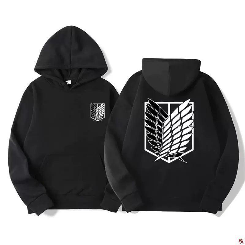 Attack on Titan Men's Hoodie – Anime Streetwear Sweatshirt for Men & Women - ClubOn