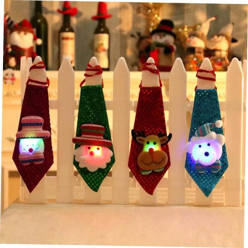 Creative Christmas Sequin Tie – Holiday Tree Décor & Gifts - ClubOn