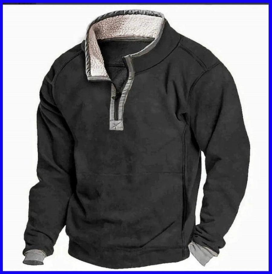 Men’s Zip-Up Hoodie – Winter Hoodie Top for Men - ClubOn