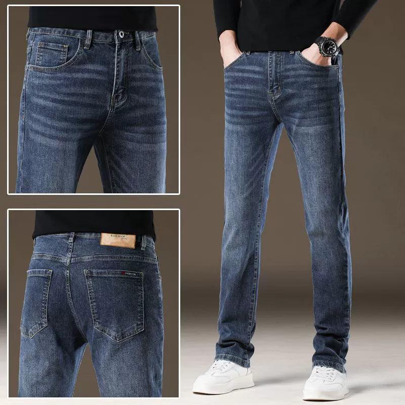 Men’s Slim Fit Stretch Denim Jeans – Mid to High-End Quality - ClubOn