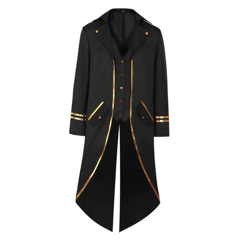 Men's Coat Carnival Stage Costume – Medieval Vintage Tuxedo - ClubOn