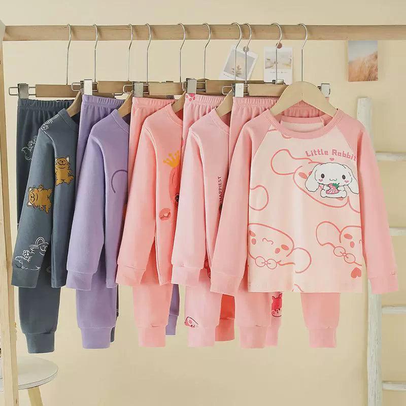 Autumn & Winter Kids Pajamas Set – Baby Girl & Boy Clothes - ClubOn