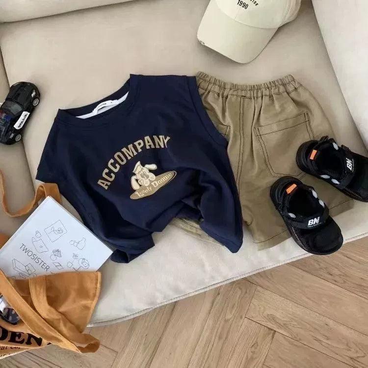 Children's Sleeveless Suits: Summer Styles for Baby Boys - ClubOn