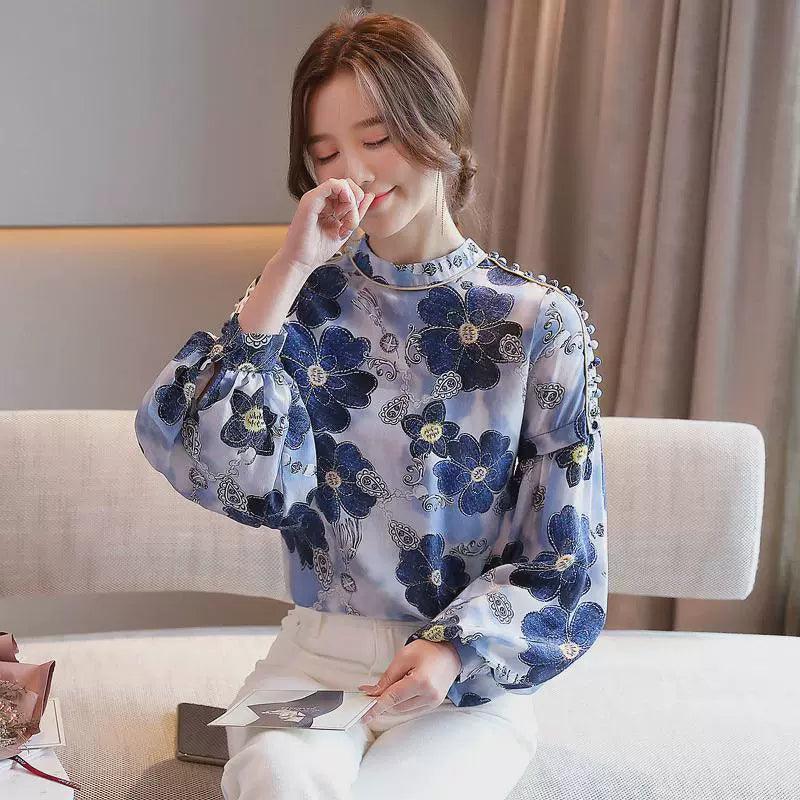 Spring Summer Women Blouses, Fashion Chinese Style Vintage - ClubOn