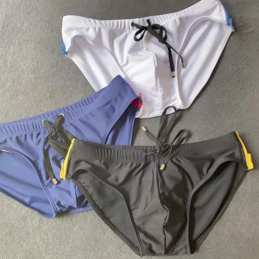 Men’s Colorful Swim Shorts – Summer Beach Shorts Swimwear - ClubOn