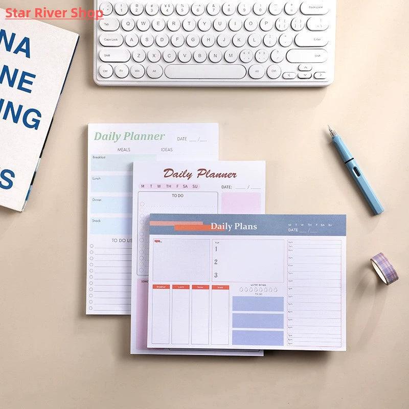 Daily Planner & Weekly Notepad – To-Do List Notebook - ClubOn