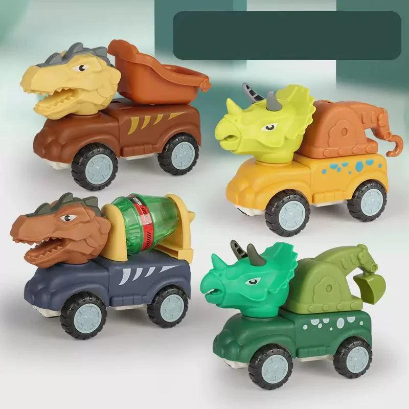 Children's Dinosaur Transport Car Toy – Oversized Inertial Cars - ClubOn