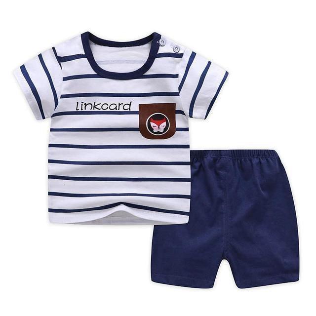 Boys Baby T-Shirt & Shorts Set – Cool Summer Styles - ClubOn