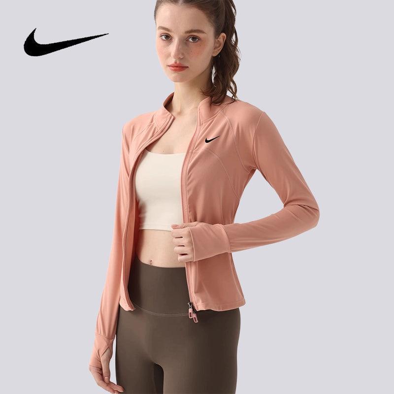 Nike Women's Slim Fit Stand Collar Sports Jacket - ClubOn
