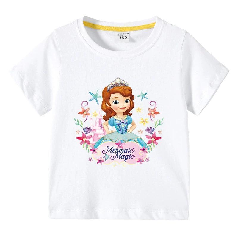 Sofia Children's Summer Short-Sleeved T-Shirt - Comfortable & Stylish - ClubOn