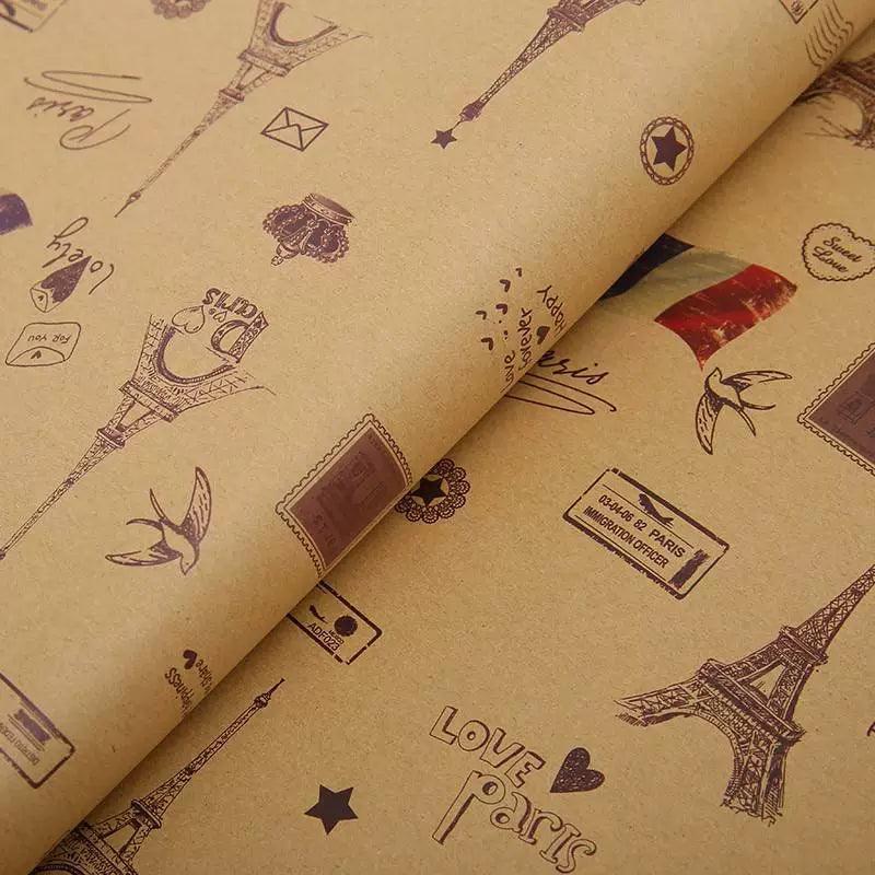 10pcs Wrapping Paper – Birthday Gift Packaging Set - ClubOn