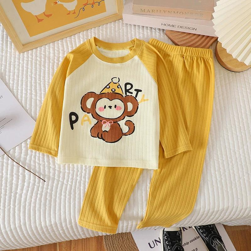 Baby Pajamas - Warm Cartoon Animal Design for Kids - ClubOn