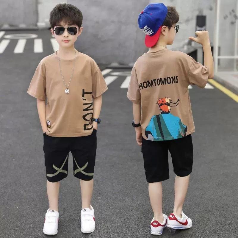 Boys' T-Shirt and Shorts Set for Kids - ClubOn