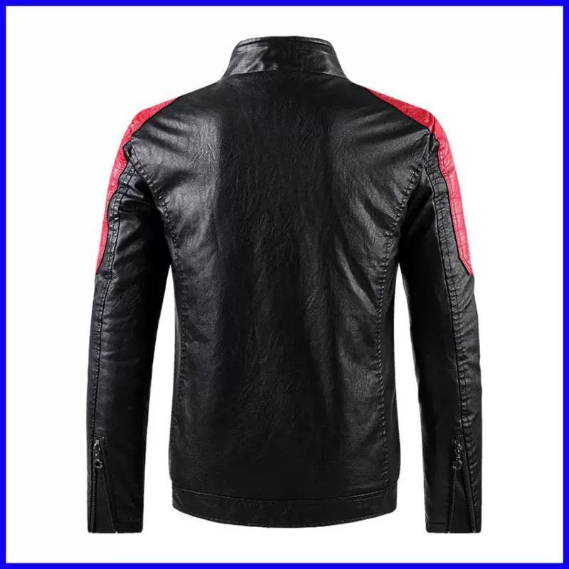 Men's Leather Winter Coat Jacket Casual Plus Size - ClubOn