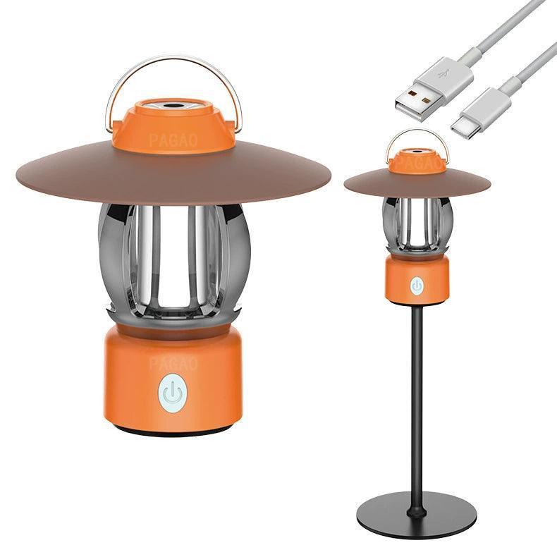 USB Rechargeable Outdoor Camping Light – Retro Horse Design - ClubOn