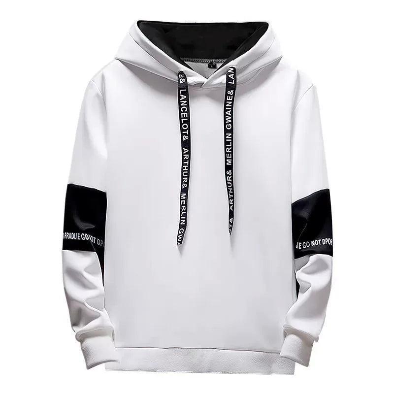 Men’s Hoodies Long Sleeve – Casual Printed Letter Sweatshirt - ClubOn