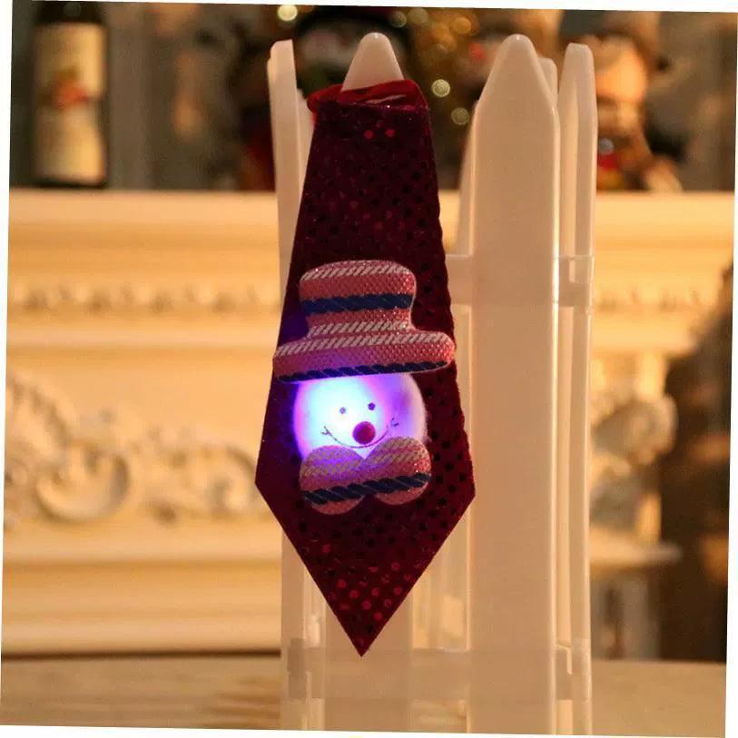 Creative Christmas Sequin Tie – Holiday Tree Décor & Gifts - ClubOn