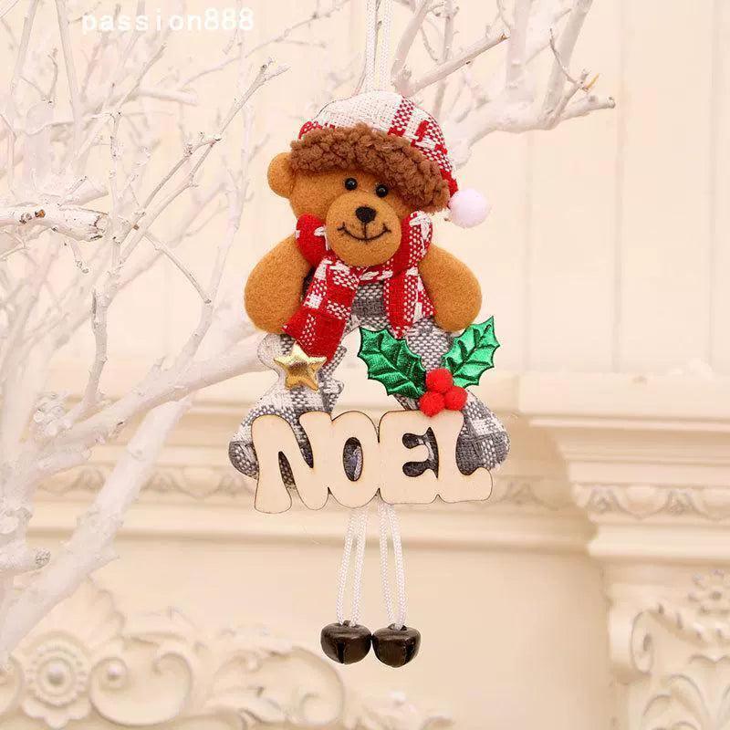 Christmas Tree Bell Pendants – Small Hanging Holiday Decorations - ClubOn