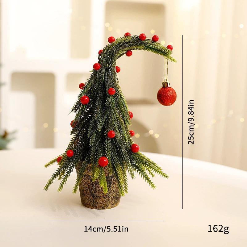 Explosive Snow Spray Alarm – Crooked Neck Christmas Tree Decor - ClubOn