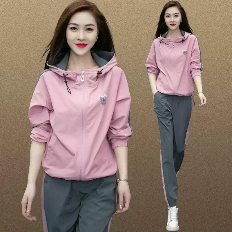 Women's Travel Fitness Two-Piece Sports Suit - ClubOn