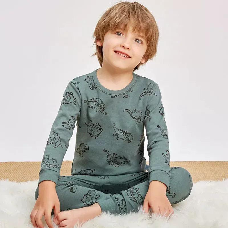 Autumn Long-Sleeved Pajamas for Boys & Girls - ClubOn