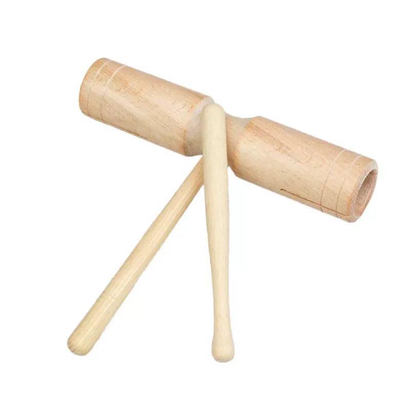 Wooden Percussion Instruments for Toddlers – Montessori Music Set - ClubOn